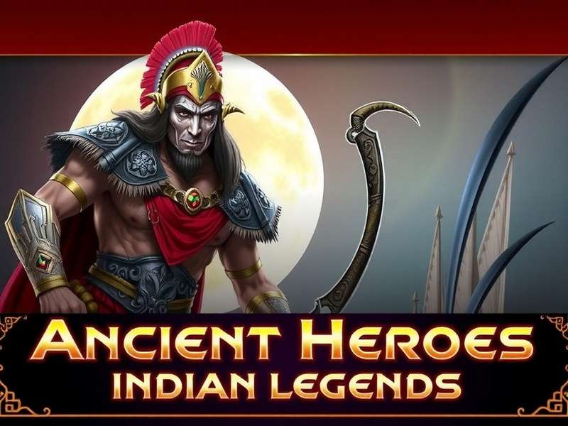 Ancient Heroes Indian Legends Game Banner Ancient Heroes Indian Legends Game Banner